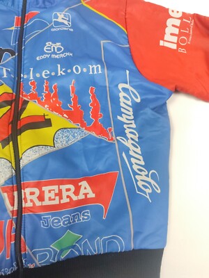 Veste Cycliste Vintage Banesto Campagnolo - Taille 5 Homme, Idéale Collection