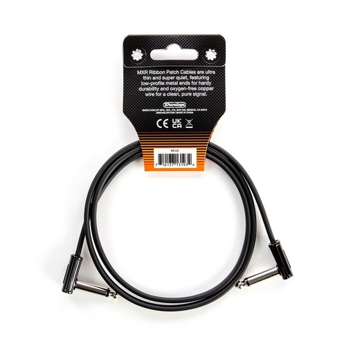 Dunlop MXR 3 Foot / 90cm Ribbon Patch Cable Guitar Pedal FX Cable DCPR3 - Afbeelding 3 van 5