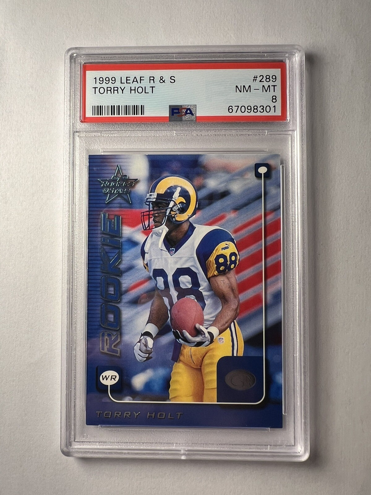 Torry Holt Leaf R & S #289 Base