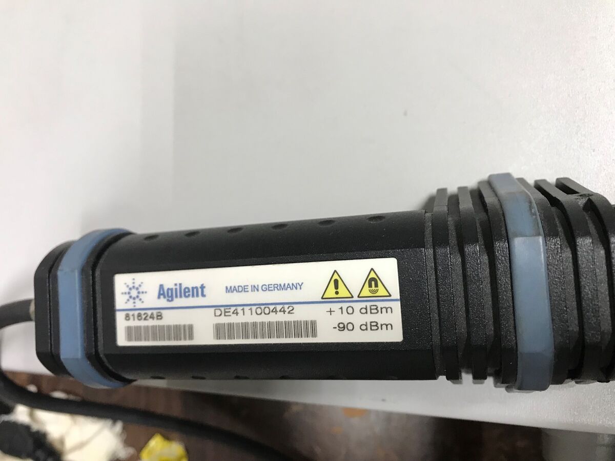 Agilent HP 8163A + 81618A + 81624A Optical Sensor Lightwave Agilent HP 8163A + 81618A + 81624A Optical Sensor Lightwave