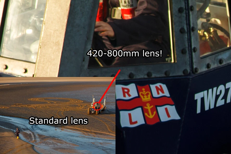 Sony Mirrorless Fit 800mm 1200mm Super Telephoto Zoom Lens E Mount NEX ALPHA - Image 2 of 4