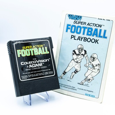 Super Action Football ColecoVision | Cart & Manual | Tested & Working
