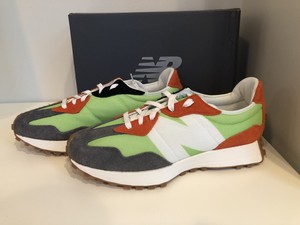 new balance 327 preto e verde