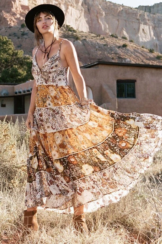 Desert daisy hotsell maxi dress