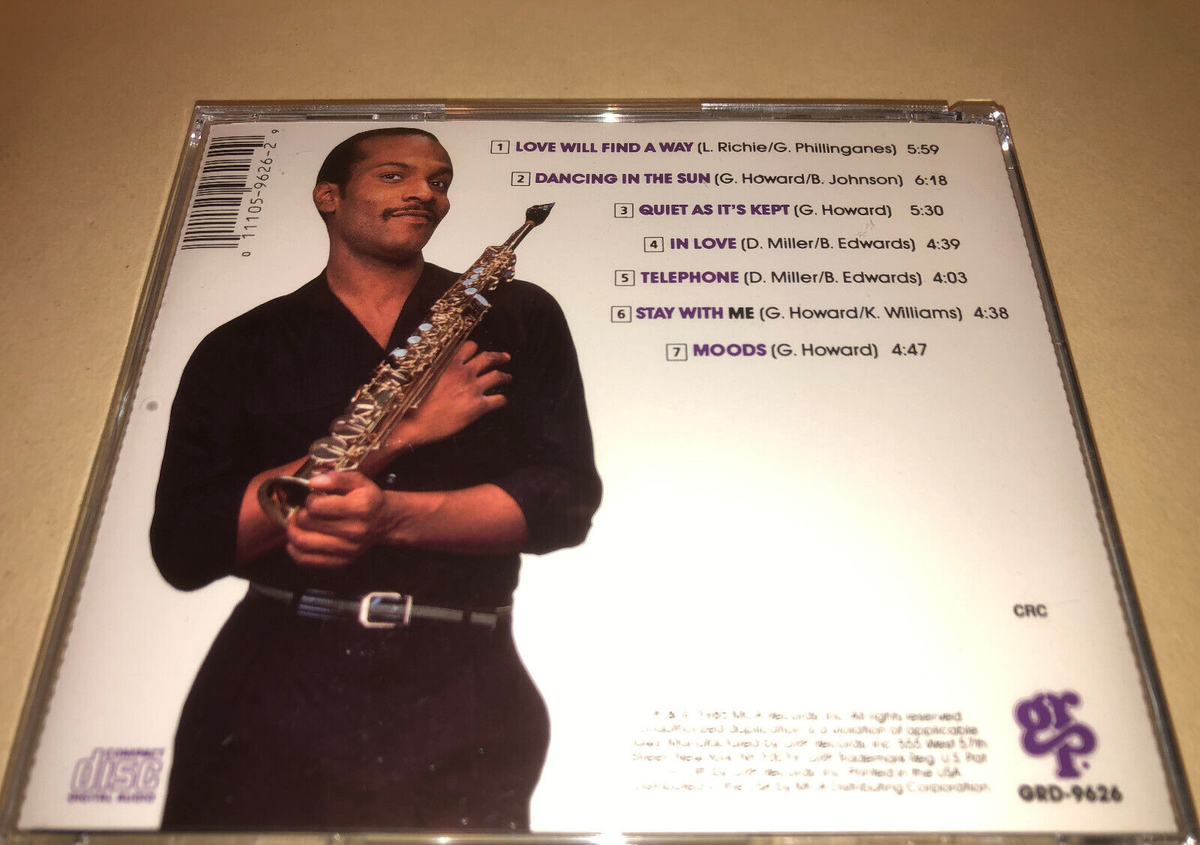 George Howard CD Dancing In the Sun 3rd album GRP jazz