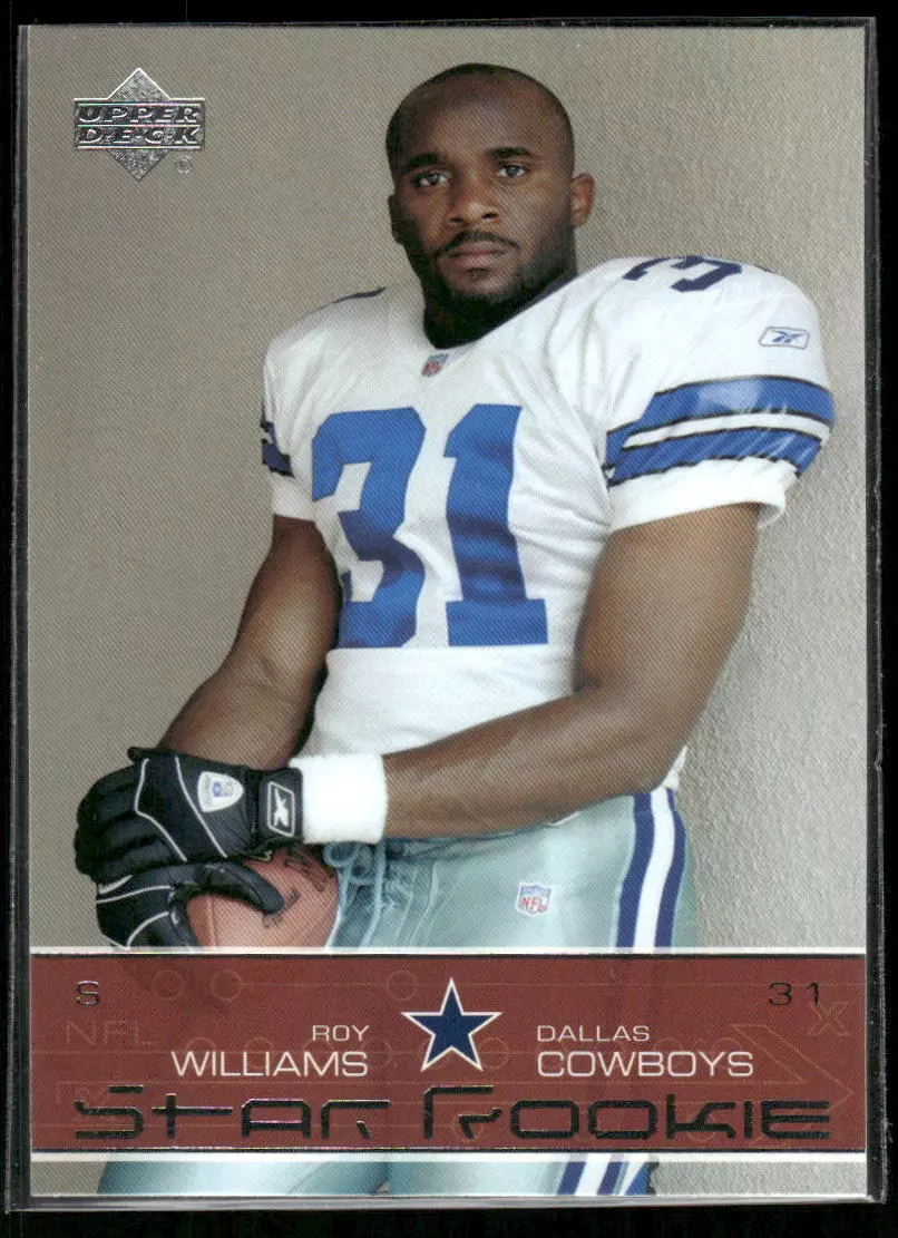 Roy Williams trading card