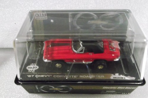 67 CORVETTE ROADSTER RED CHEVY 100 YEARS AW SLOT CAR 1:64 THUNDER JET ULTRA G - Picture 2 of 4