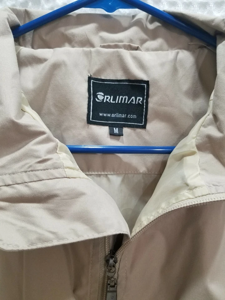 Orlimar Hombres Tostado Negro Golf PGA Rendimiento Ciclón Viento Camisa Chaqueta Pullover M Foto 3 de 4