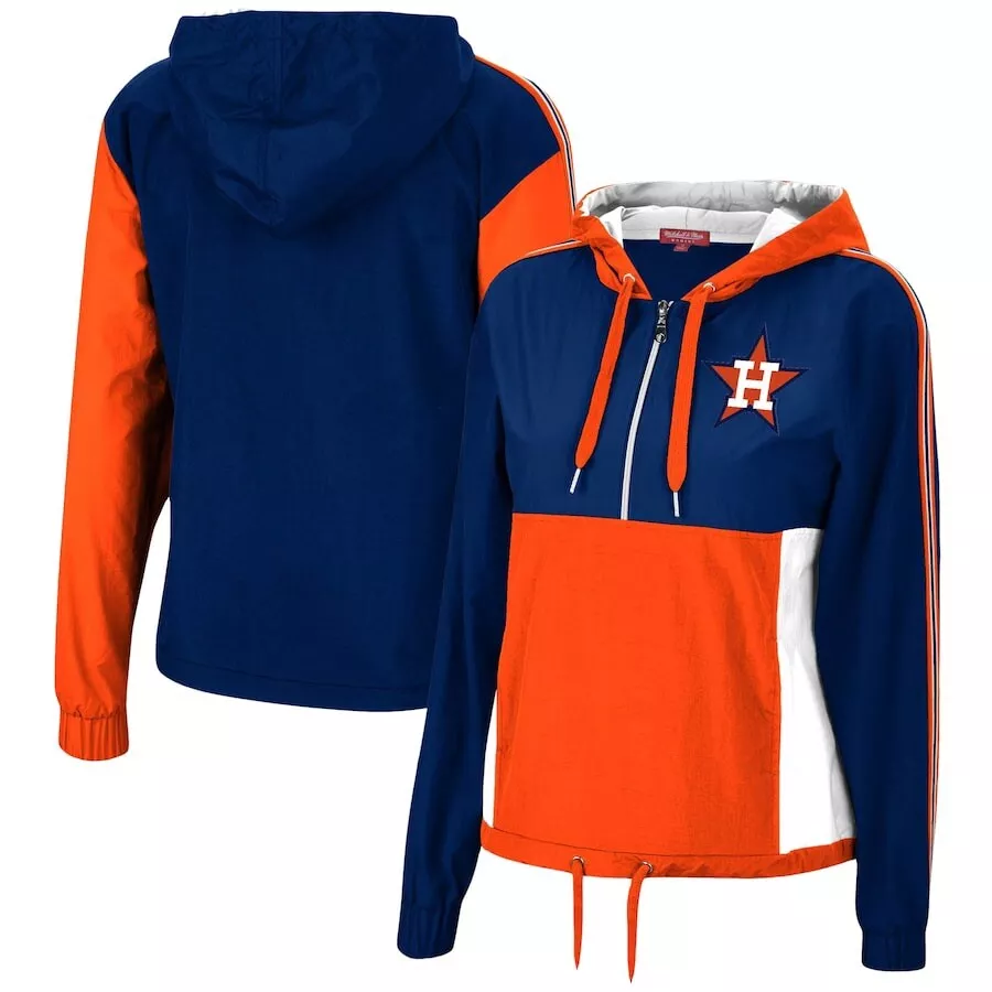 Houston astros jacket mitchell shop and ness