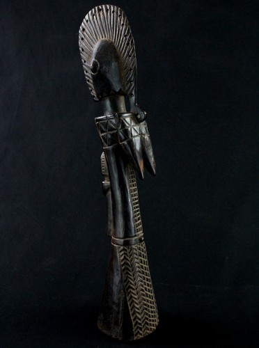 Art Africain African Doll Afrique - Très Grande Poupée Mossi Burkina - 51 Cms ++ - Foto 2 di 12