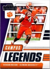 2021 Deshaun Watson #1 Panini Clemson Tigers Campus Legends MFBC #138