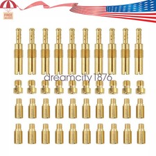 For PWK Keihin OKO Carbs Carburetor 30Pc Main Jets+ 10Pc Slow Jets/Pilot Jet Kit