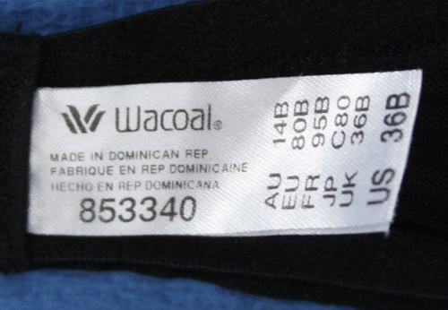 Chantelle Wacoal Ambrielle Vanity Fair Lined T-shirt Bra Lot Size 36B #H6123 - Picture 12 of 13