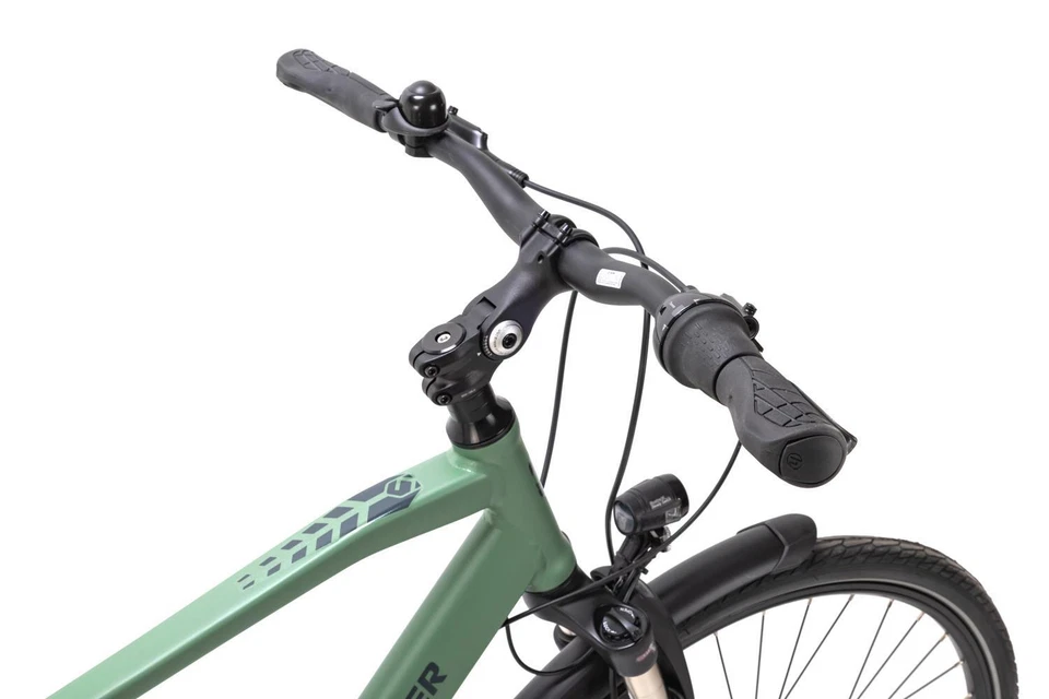 28 Zoll Alu Fahrrad Gates Riemenantrieb Shimano 7 Gang Nexus Scheibenbremse grün - Bild 4 von 4