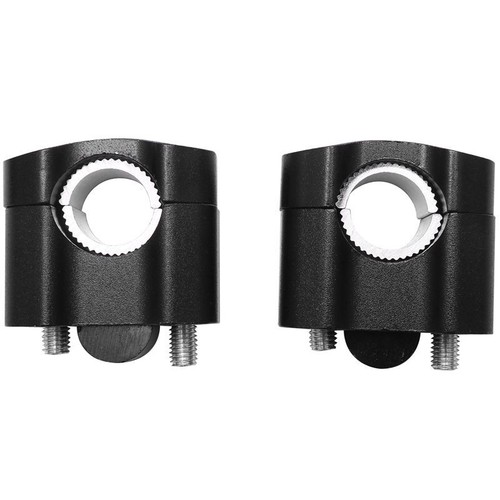 Risers De Guidon Moto Pivotants Pour Pontets De 28,6 Mm. Coloris Noir