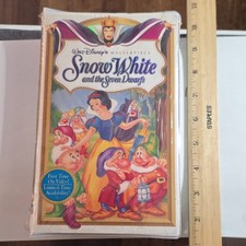 Walt Disney Masterpiece Snow White and the Seven Dwarfs VHS FACTORY SEALED 