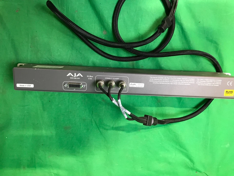AJA KLHI-Box 101885 External Breakout Box For KONA LHi w/Cable'S* - Image 3 of 4