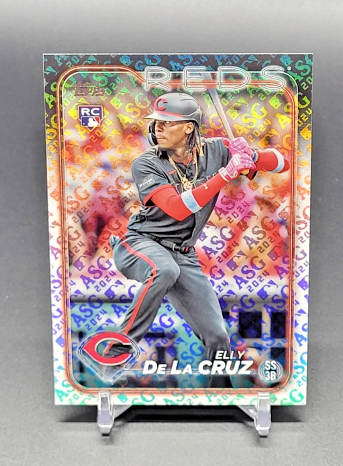 2024 Topps ELLY DE LA CRUZ All-Star Game ASG FOIL Reds RC #141