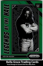 2023 Panini Prizm WWE Kevin Nash #1 WWE Legends Legends of the Hall Prizms Green