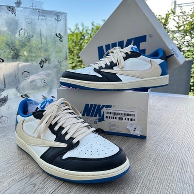 WieNeu Original Nike Air Jordan 1 Travis Scott Low Fragment US13 47,5 DM7866-140