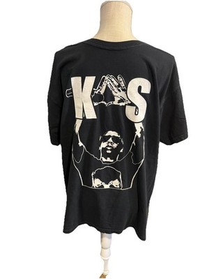 Vintage Jay Z Style Roc A Fella Hand Sign Graphic T Shirt Black Hip Hop Rap 