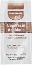 Waterjel 2534 Bacitracin Antibiotic Zinc First Aid Ointment, 9gm Packet (Box of