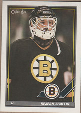 1991-92 OPC / O PEE CHEE REGGIE LEMELIN #497