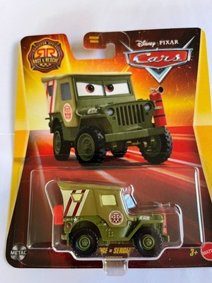 Disney Pixar Cars Race & Rescue Sarge - UK Artikel versiegelt!
