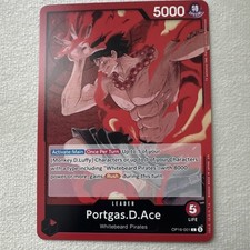 Portgas.D.Ace Leader OP16-001 Special English One Piece TCG