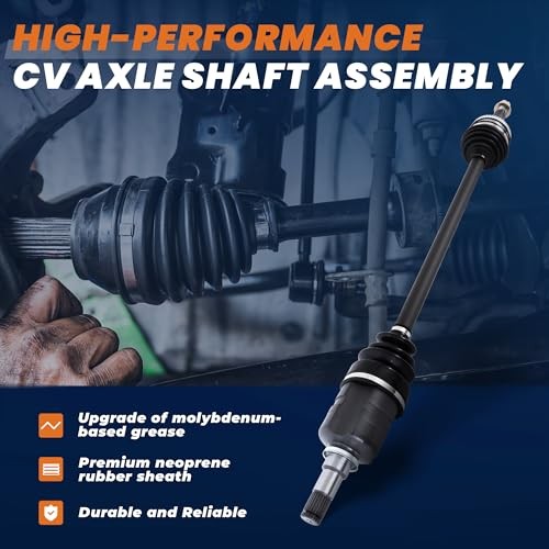 Front CV Axle Shaft Assembly 1pc 15868123 - Front Driver or Passenger Side