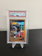 2018 Panini Donruss Optic Tom Brady Orange /199 SP PSA 9 #65 Patriots HOF MVP