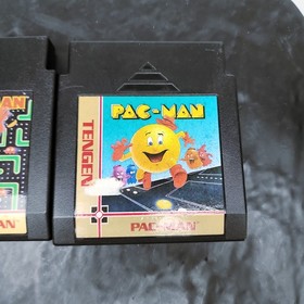 Nintendo NES Tengen PAC-MAN+MS. PAC-MAN Game Lot 2 Carts 8-Bit Tested Works✅