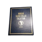 Empty Morgan Silver Dollar Collection Album 1878-1921 with COA