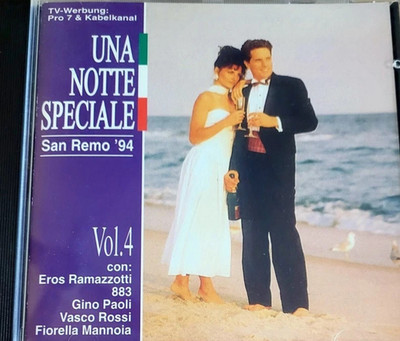 CD UNA NOTTE SPECIALE VOL. 4 - SAN REMO '94 (EROS RAMAZZOTTI, 883, LIGHEA, ...)