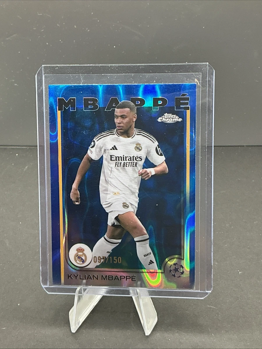 2024-25 Topps Chrome Uefa Club Competitions - Kylian Mbappé #1 for