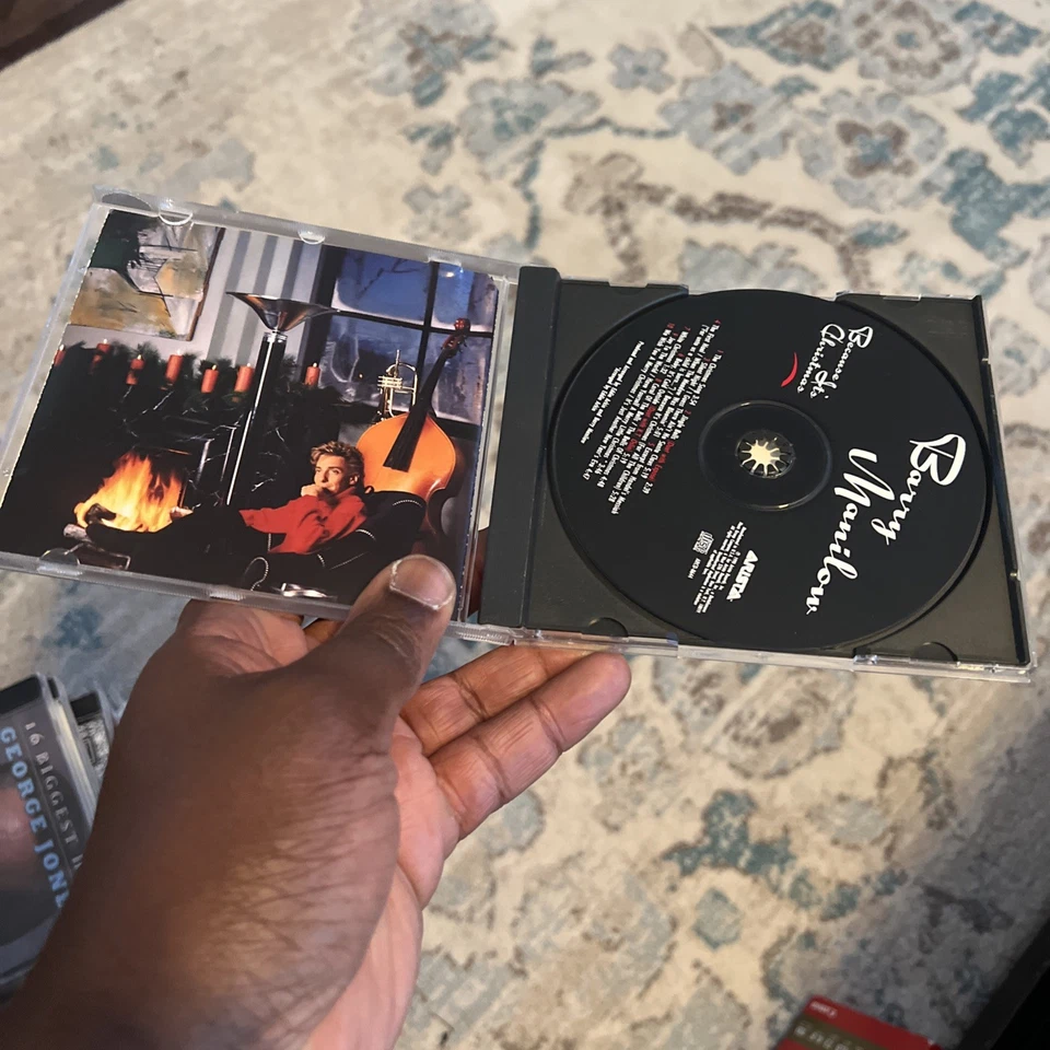 Barry Manilow Because It's Christmas 1990 Arista Records Foto 3 de 3