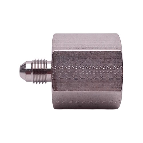 5 Stück Parker 4-8 GTX-SS TripleLok Rohrverschraubung ø1/4" 37° M Flare x 1/2" F NPT - Bild 4 von 8