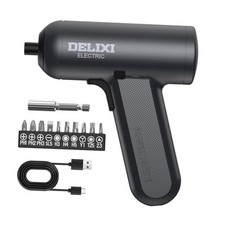 Cordless Electric Screwdriver 4V Mini Cordless Drill Set with 1500mAh