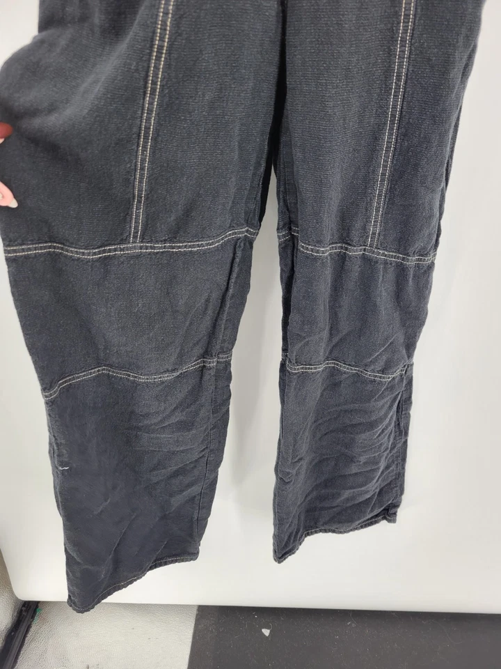 Mono Urban Outfitters Mujer Pequeño Negro Sobrecostado Boho Hippie Festivan Foto 4 de 4