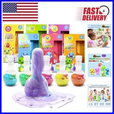 Nontoxic 6-Pack Bubble Foam Bath Bombs   Sensory Fun for Bathtime Adventures 