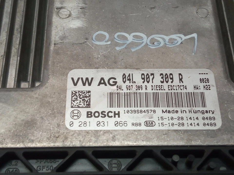 04L907309R CENTRALINA MOTORE / 0281031066 / 331993 PER SEAT LEON SC 5F5 I-TECH - Immagine 4 di 4