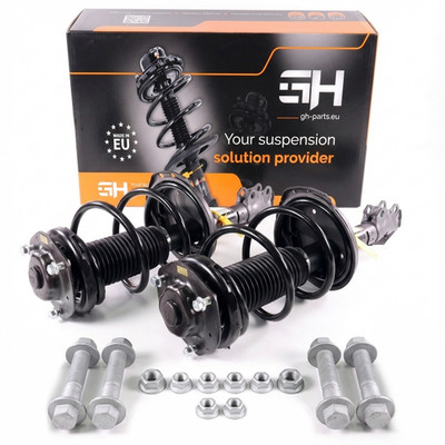2x Komplett Stoßdämpfer Federbein Satz Vorne für Lexus RX400H (MCU) 05.2005- 3.3
