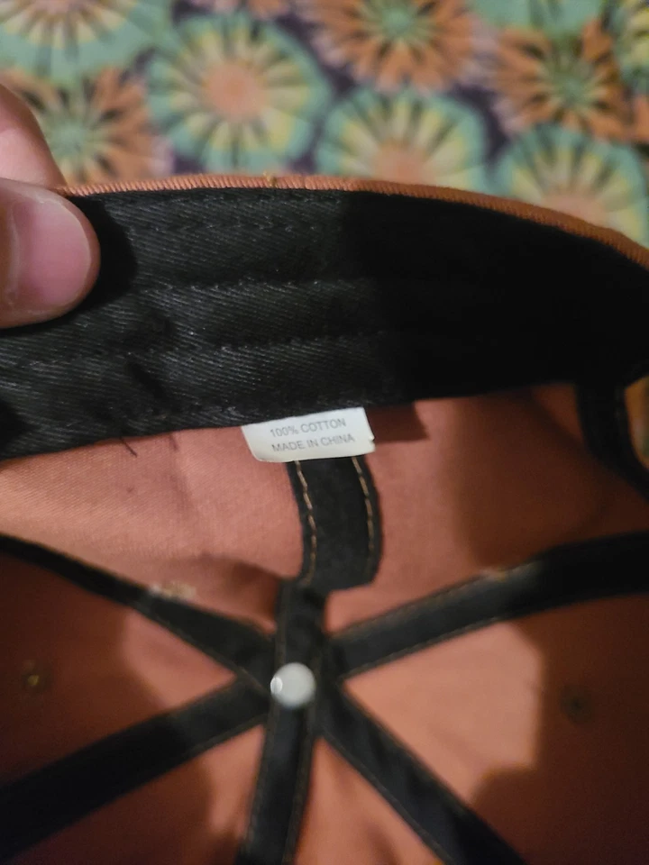 Gorra de golf Wang con correa trasera marrón bordada logotipo G para hombre Tyler The Creator Foto 4 de 4