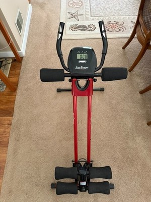 Side Shaper by Intersell Fitness is a compact, foldable ''reverse crunch''