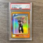 2024 Donruss Optic Michael Penix Jr Orange /249 PSA 10 - Rated Rookie
