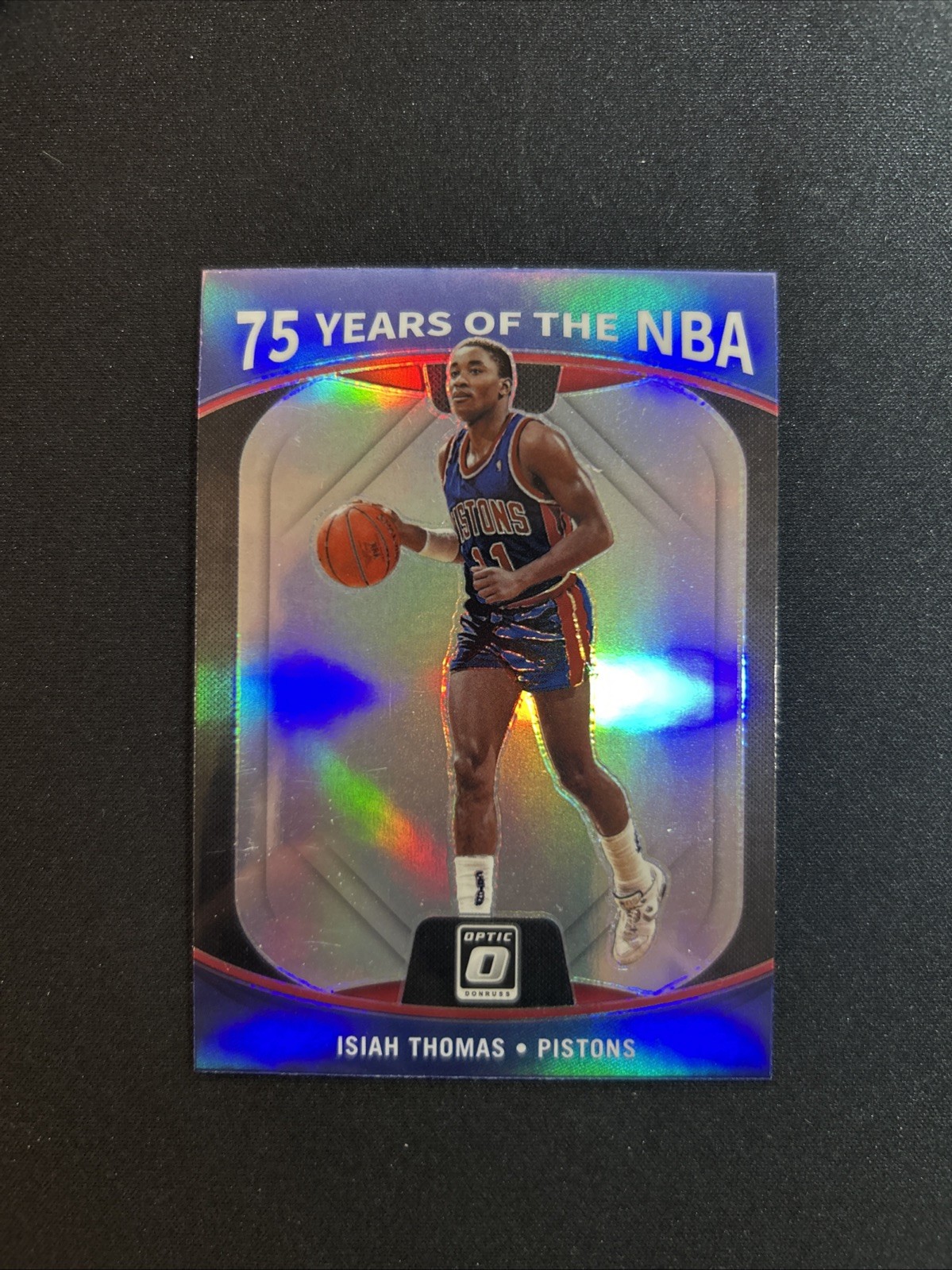 2021-22 Panini Prizm - Optic 75 Years of the Nba Isiah Thomas #41