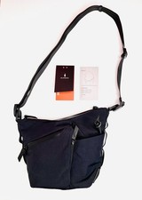 Alpaka Flow Satchel Travel Crossbody Bag Black  Axoflux 210D