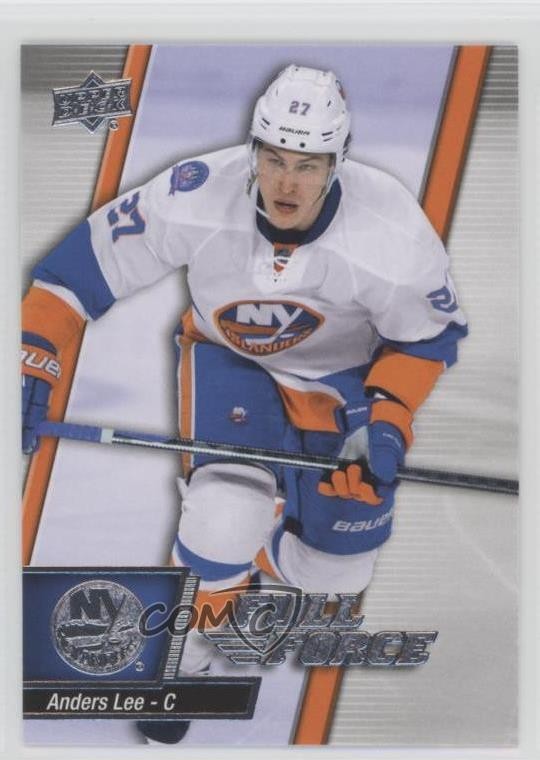 2015-16 Upper Deck Full Force Anders Lee #3 5x8