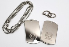 Ellusionist Stainless Steel Logo Dog Tag Neck...