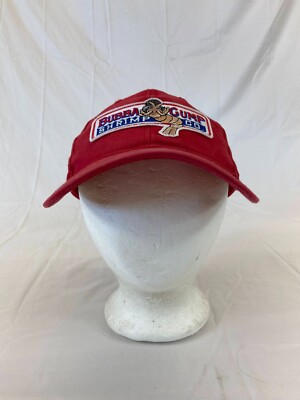 Bubba Gump Shrimp Co Baseball Cap Snapback Hat Red Restaurant Market  Adjustable